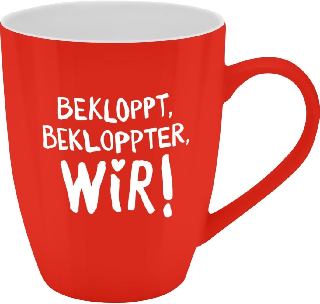 Tasse Tee- Kaffeetasse Kaffeebecher 35cl Geschenk Sheepworld BEKLOPPT 074210 Bild 1