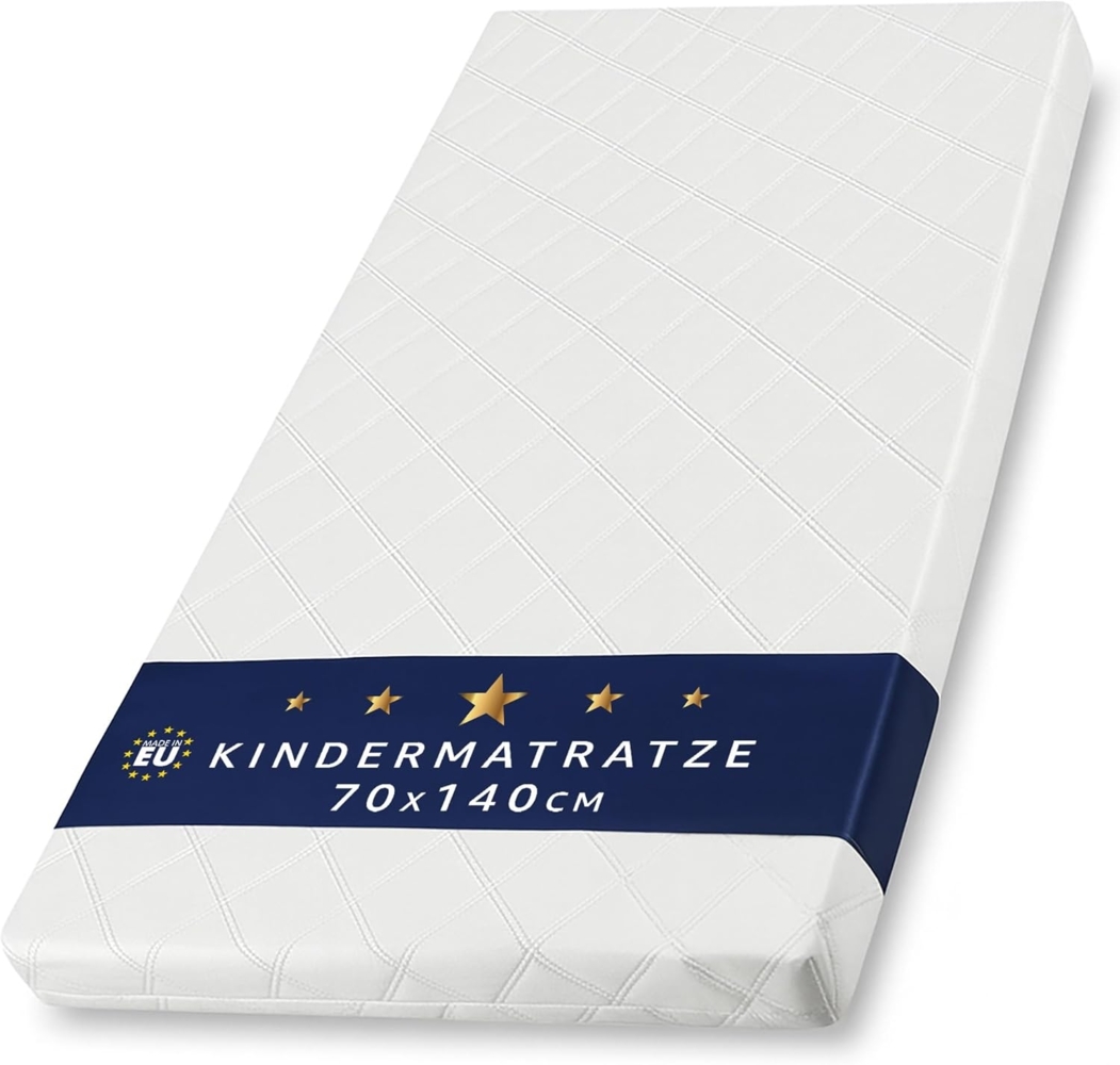 Totsy Baby Babymatratze Reisebett Matratze 140 x 70 x 9 cm Reisematratze für Babybett Schaumstoffmatratze Kindermatratze Bild 1