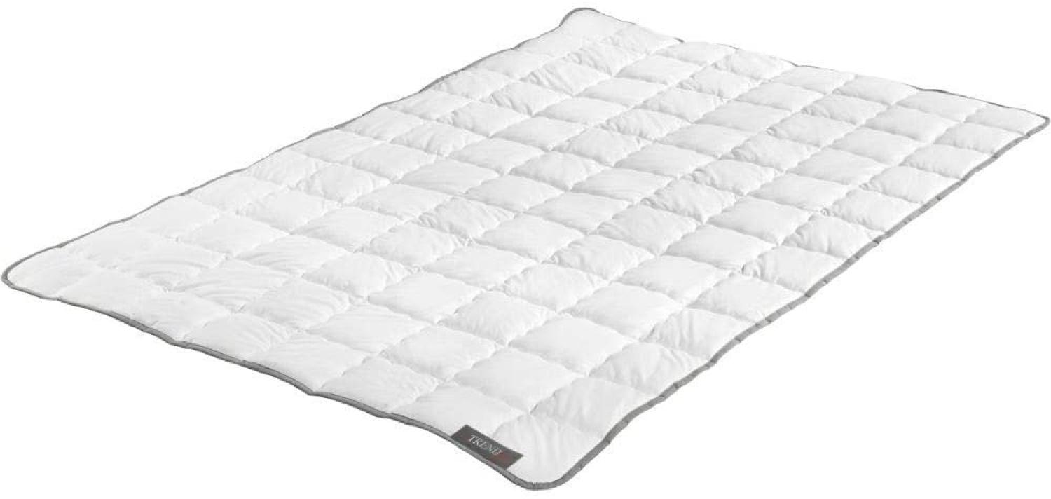 Badenia 03 731 230 149 Bettcomfort Steppbett Clean Cotton leicht, 155x220 cm, weiß Bild 1