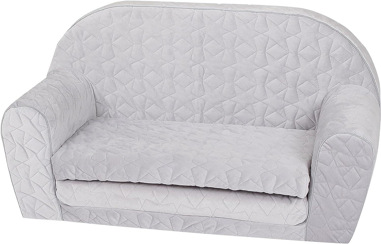 Kindersofa - \"Cosy geo grey\" Bild 1