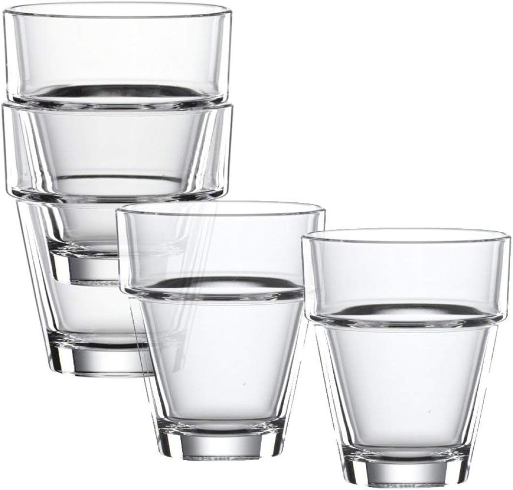 Spiegelau Bistro Tumbler Mini, 4er Set, Universalbecher, Becher, Trinkglas, Kristallglas, 95 ml, 2670146 Bild 1