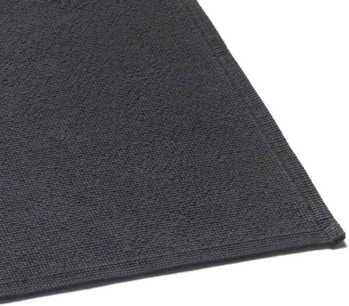 Rhomtuft Badematte Plain|50x70 cm| schwarz Bild 1