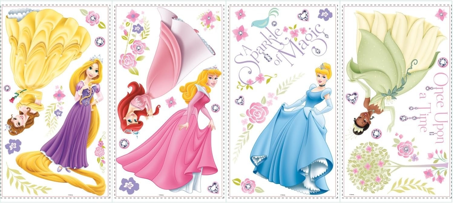 Disney Prinsesser Wallstickers Bild 1