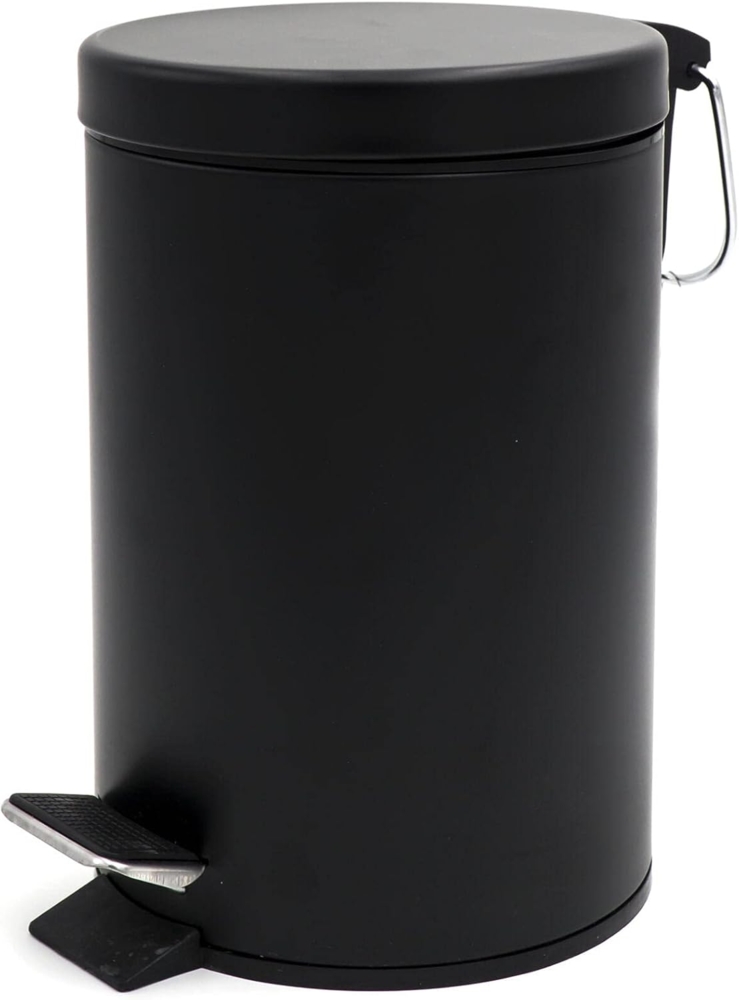 Ridder Abfalleimer Ed 3 Liter mit Soft-Close schwarz matt Bild 1