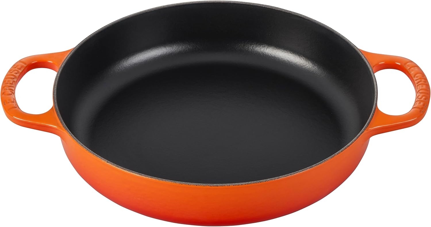 LE CREUSET Bratpfanne Servierpfanne Signature ofenrot 28,7cm Bild 1