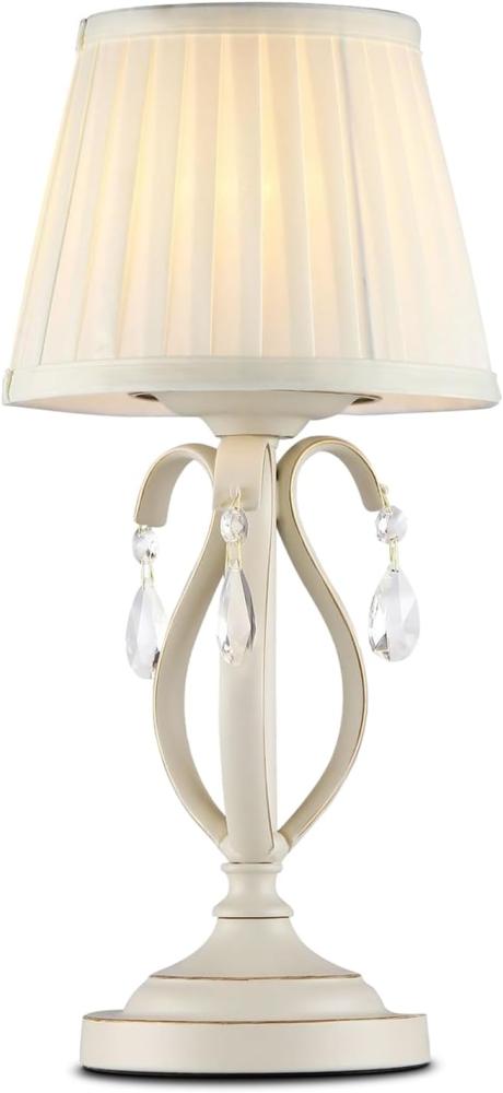 Maytoni Tischleuchte Brionia beige gold weiß Bild 1