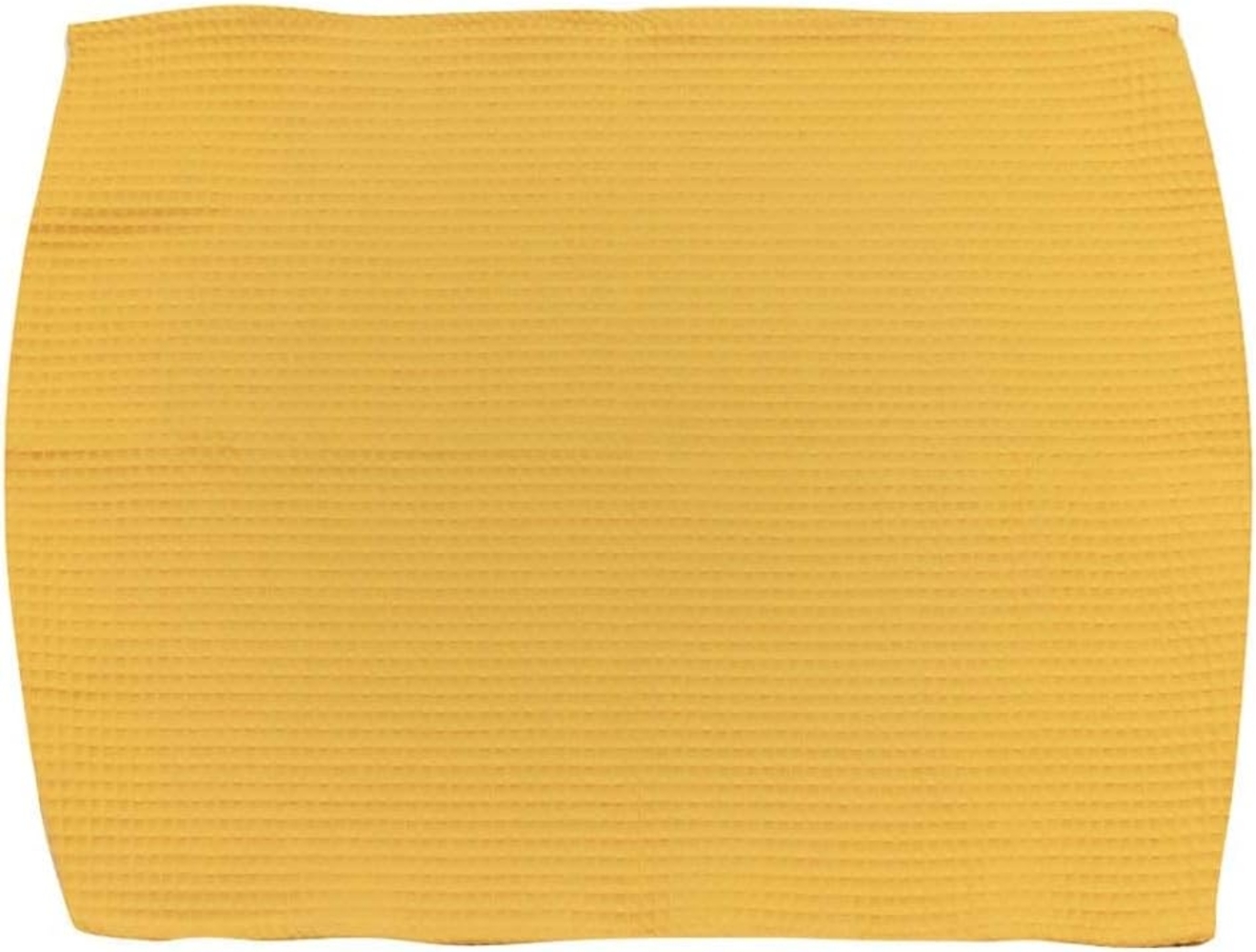 HOBEA-Germany Baby-Lagerungsbezug für Stillkissen XXL Lagerungskissen Schwangerschaftskissen Seitenschläferkissen groß (Waffelmuster senfgelb, Lagerungsbezug) Bild 1