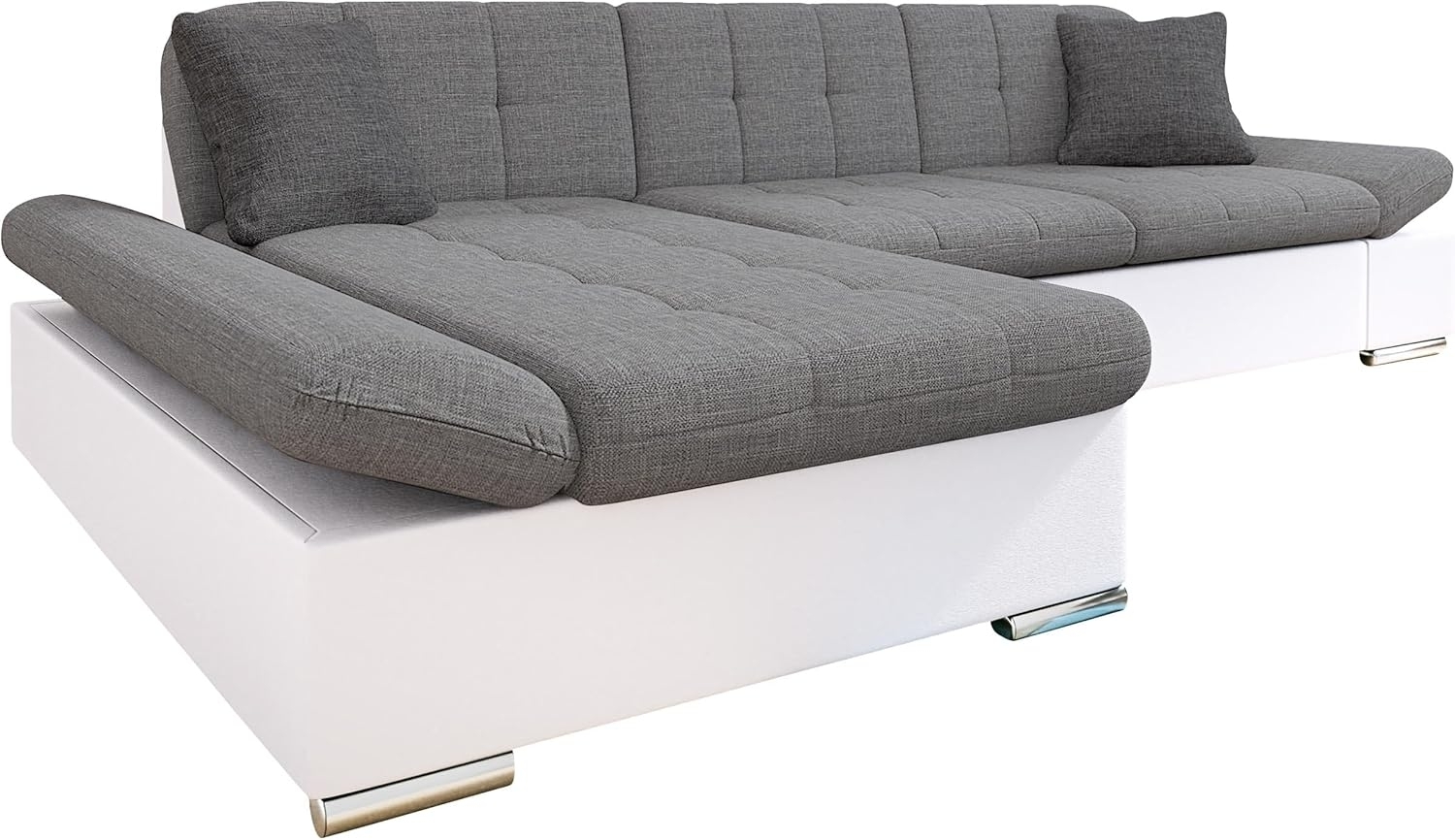 Ecksofa Malwi, Seite: Links, Farbe: Soft 017 + Lux 05 + Lux 06 Bild 1