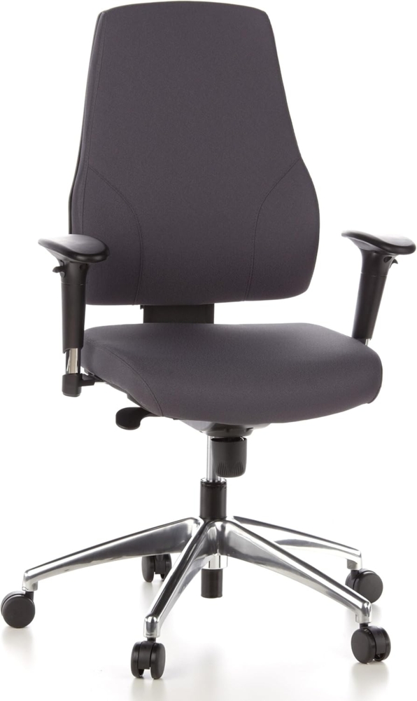 hjh OFFICE Profi Bürostuhl PRO-TEC 200 Stoff anthrazit Bild 1
