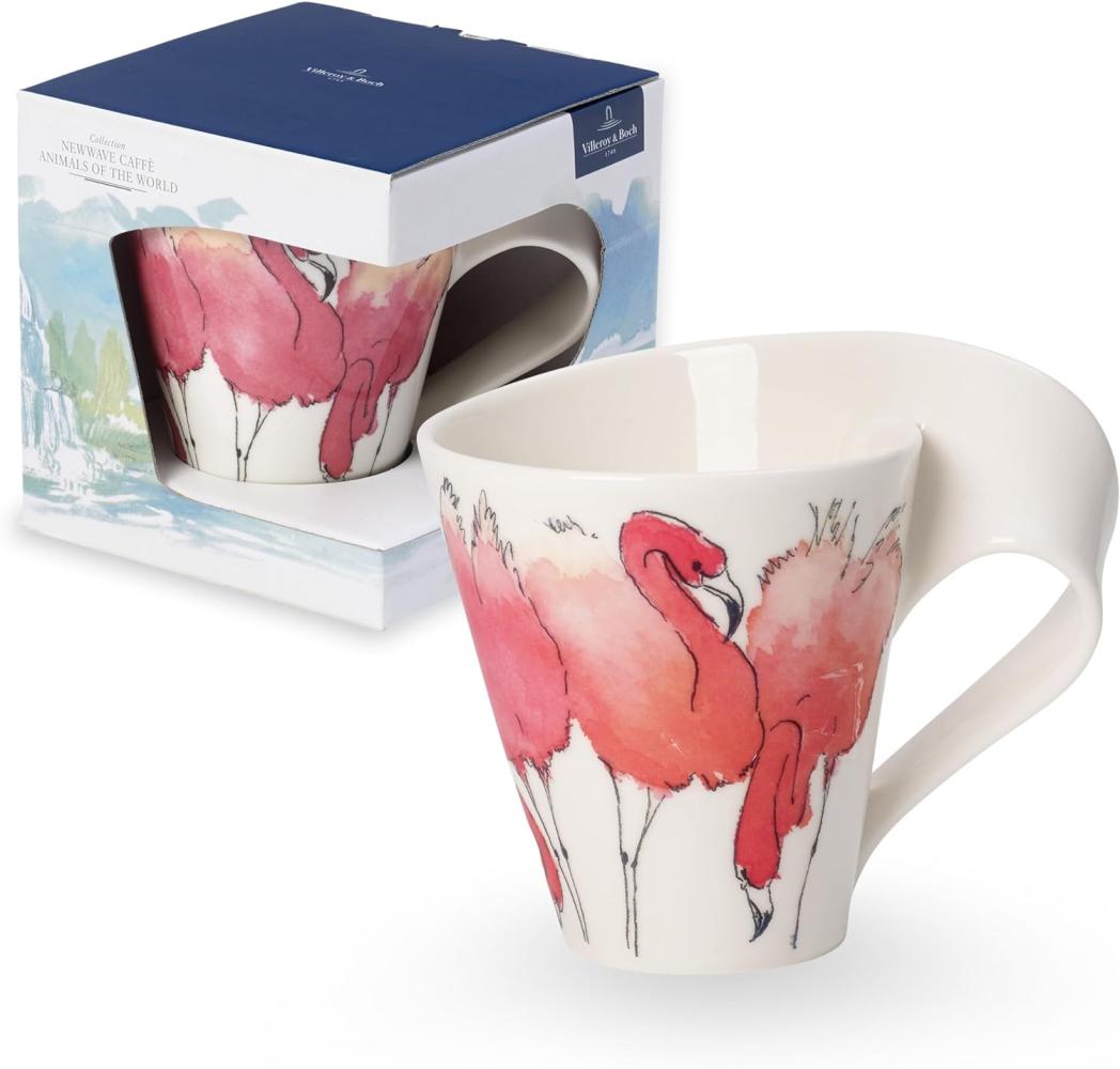 Villeroy & Boch NewWave Caffè Becher mit Henkel 300 ml Flamingo - DS Bild 1