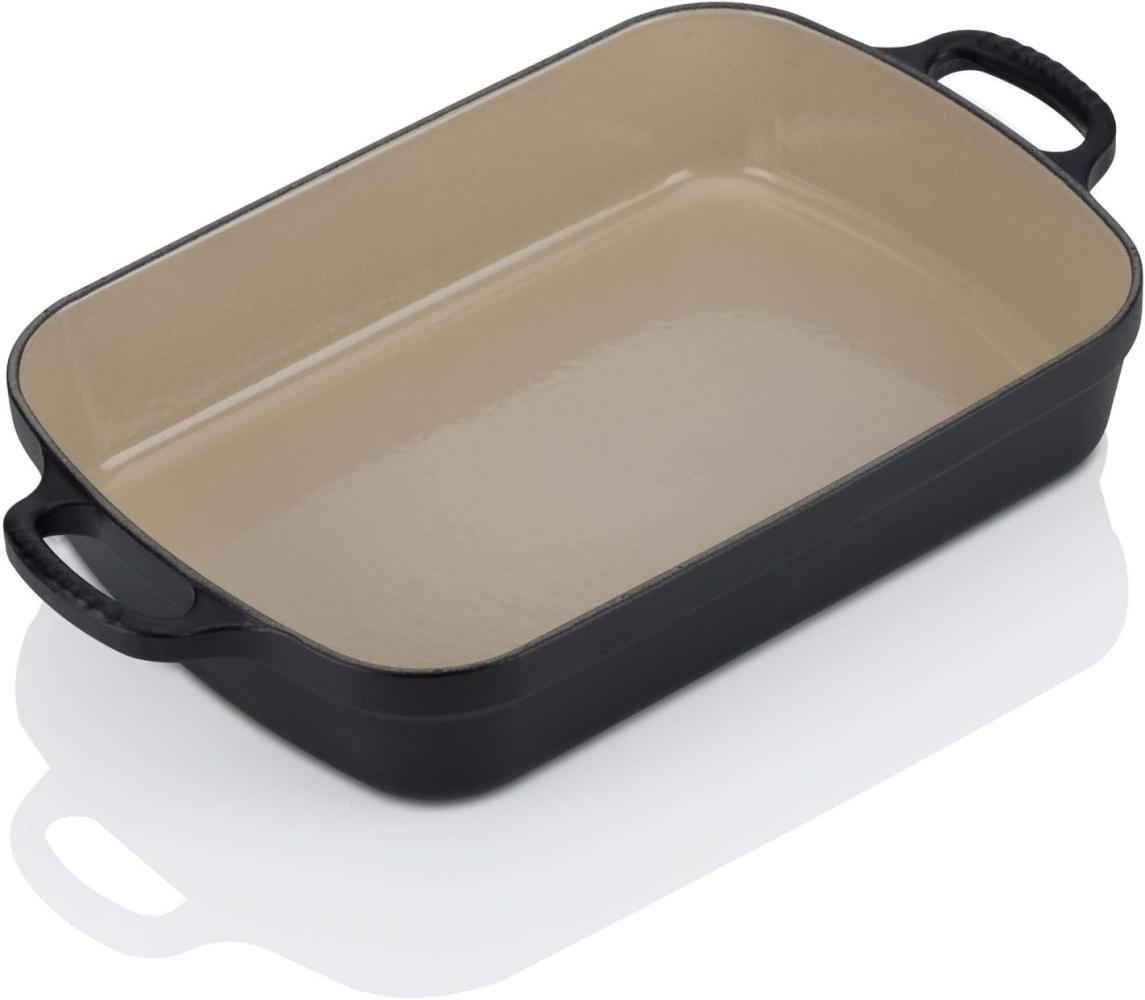 Le Creuset BRATREINE SIGNATURE 33 CM SCHWARZ Bild 1