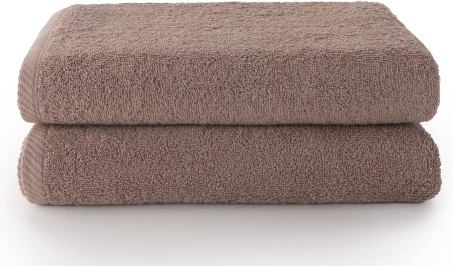 Top Towel - Plus - Große Badetücher - Badetücher - 2 Duschtücher - 70x140 cm - 100 % Baumwolle - Nerz Bild 1