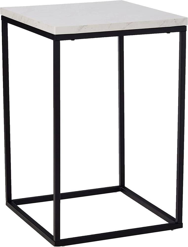Eden Bridge Designs Moderner Beistelltisch - Weißer Marmor Bild 1
