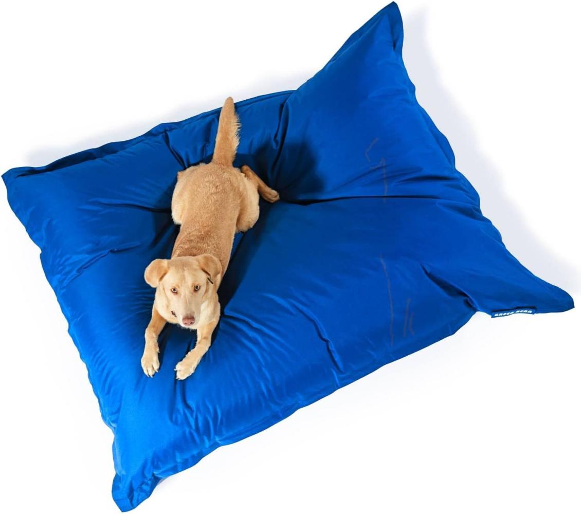 Hundebett XL 120x160 cm - PVC - Blau Bild 1