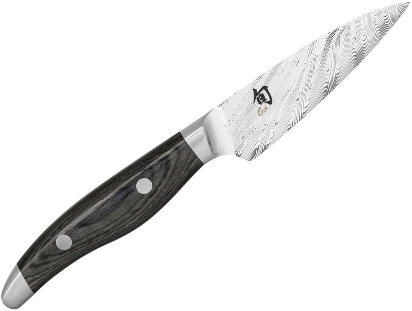 Kai Messer Shun Nagare Officemesser, Kochmesser, Küchenmesser, Messer, 9 cm, Damaszener Stahl, NDC-0700 Bild 1