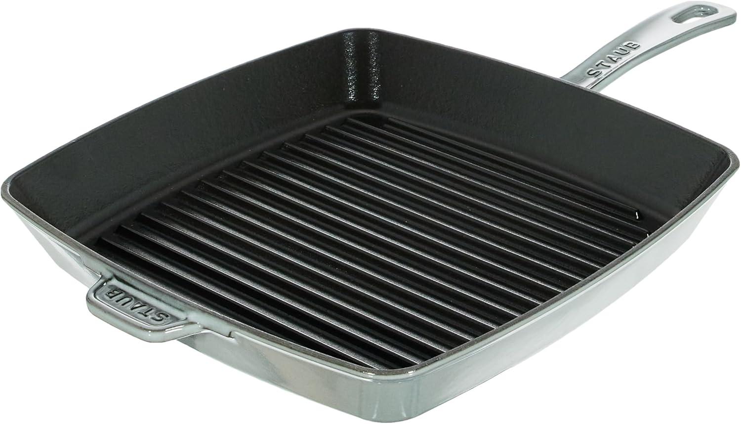 Staub Grill Pans American Grill 30 cm, Gusseisen, Graphit-Grau Bild 1