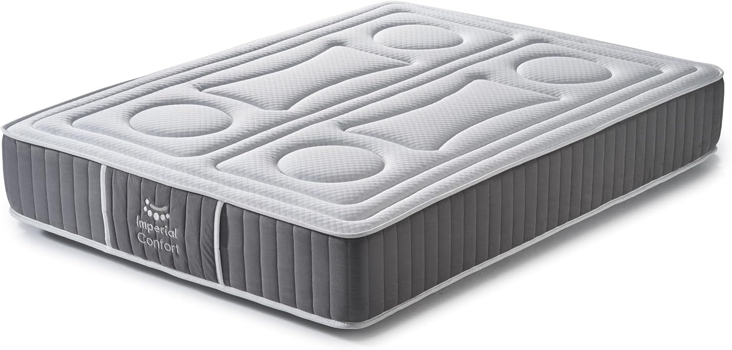 Imperial Confort ViscoBayscent Visco-Matratze aus Graphen-Schaumstoff mit Bayscent® Neutralizer-Behandlung, atmungsaktiv und doppelseitig (Winter/Sommer), Dicke 30 cm, 135x190 cm Bild 1