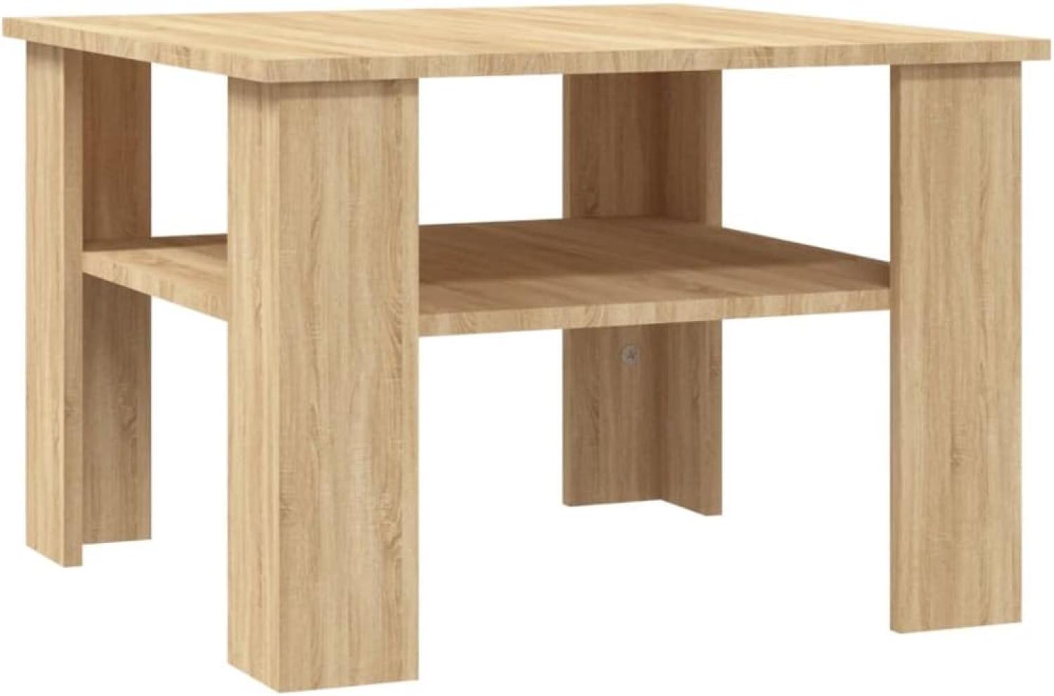 vidaXL Couchtisch Sonoma-Eiche 60x60x42 cm Holzwerkstoff 800210 Bild 1