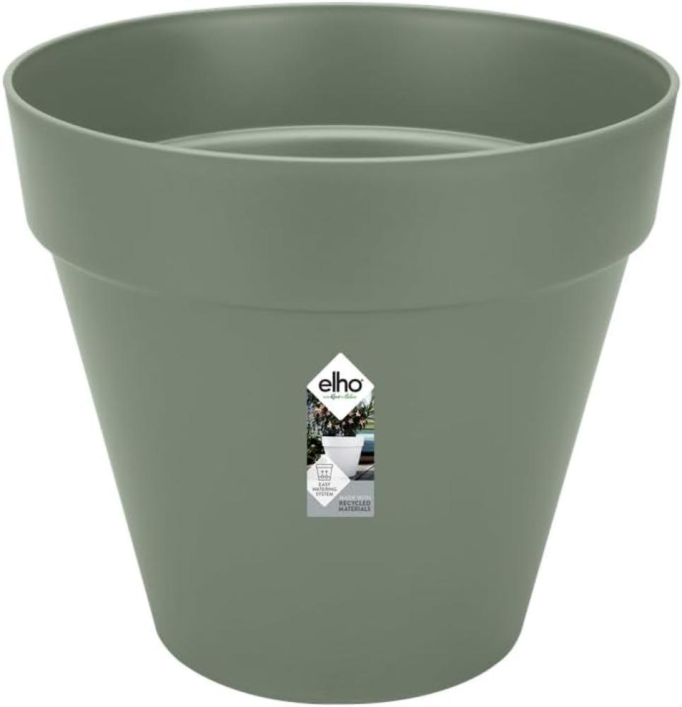 elho Loft Urban Rund 50 - Blumentopf für Außen - Ø 48. 5 x H 44. 5 cm - Grün/Pistazien Grün Bild 1