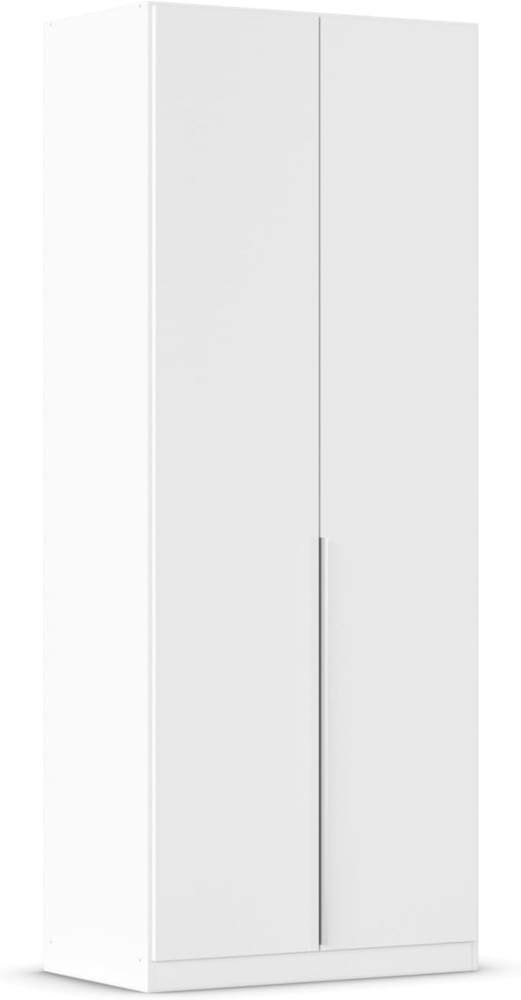 Rauch Möbel Alabama Schrank Kleiderschrank Drehtürenschrank Weiß 2-türig inklusive Zubehörpaket Premium 1 Kleiderstange, 3 Einlegeböden, 1 Schubkasteneinsatz BxHxT 91 x 229 x 54 cm Bild 1