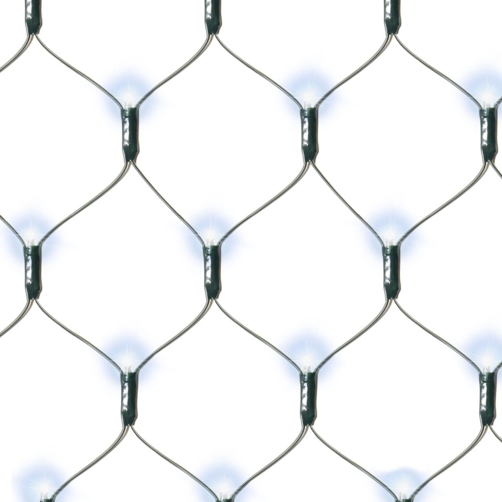 Nipach LED-Lichterkette BA11749 LED Lichternetz 100er kaltweiß 1,5x1,5 m Bild 1