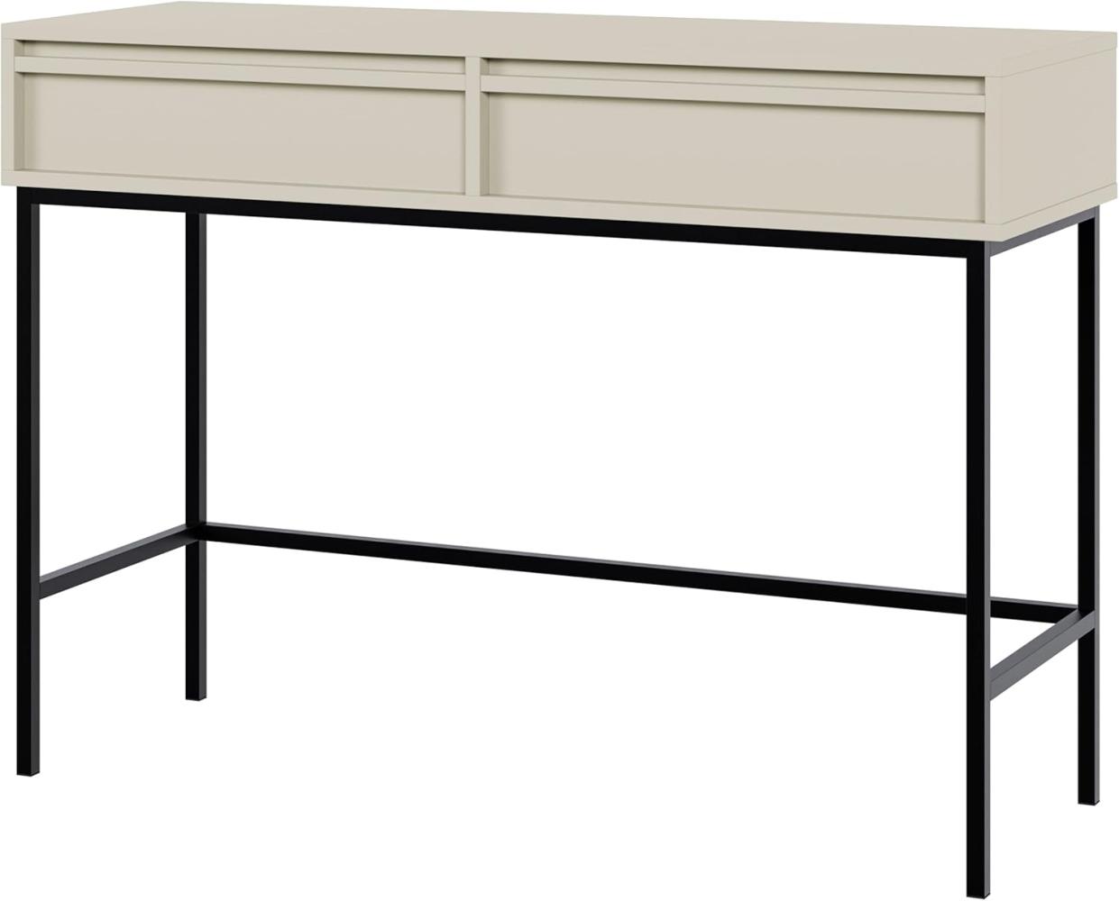 Selsey EVO - Schminktisch mit 2 Schubladen, greige, 110 cm Bild 1