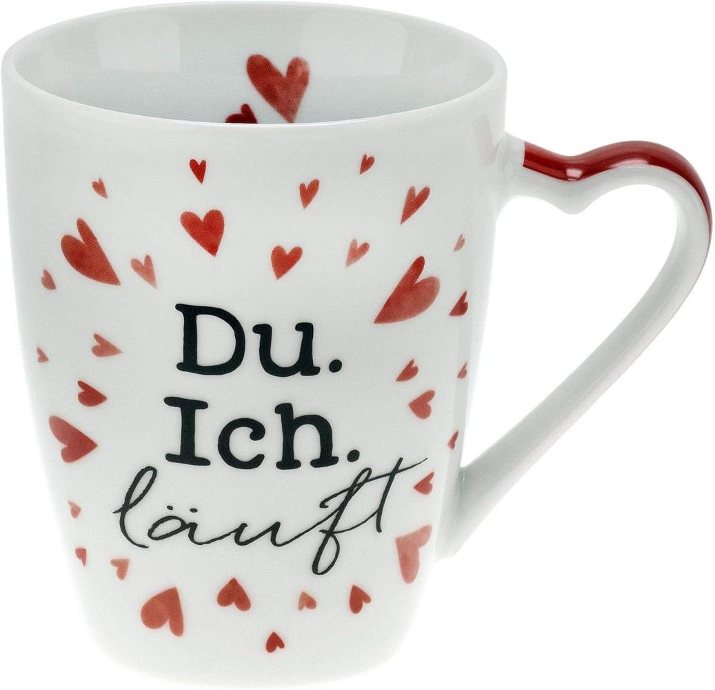 Tasse mit Herz-Henkel Du. Ich. Luft. Bild 1