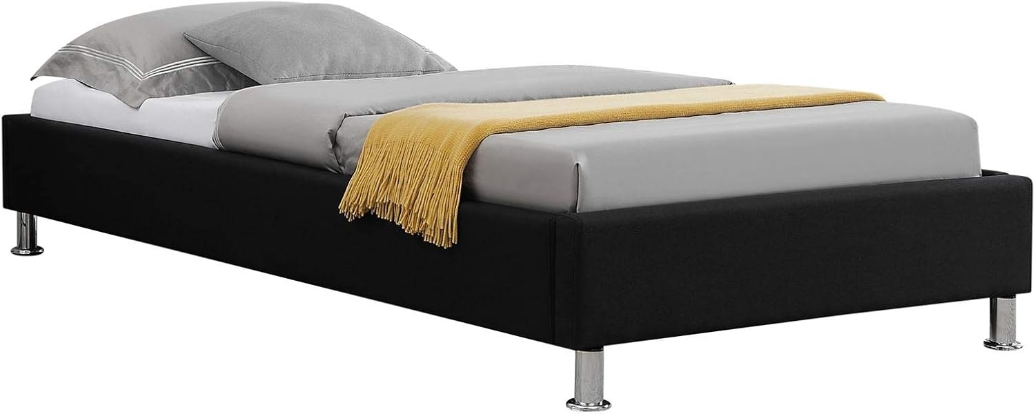 CARO-Möbel Futonbett LAREDO, Futonbett Einzelbett 90x200 cm inkl. Lattenrost Bettgestell Bettrahmen Bild 1