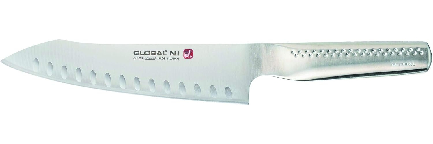 Global NI Kochmesser Kullenschliff 20 cm GN-002 Bild 1