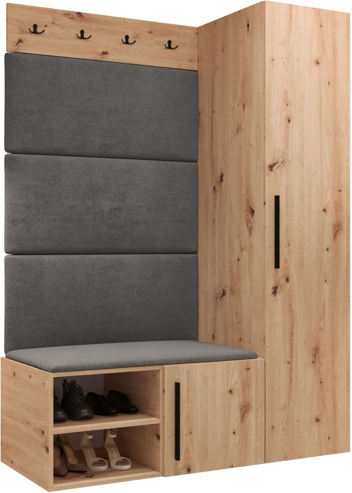 Garderoben-Set Mapreni II (Farbe: Artisan Eiche, Manila 16) Bild 1