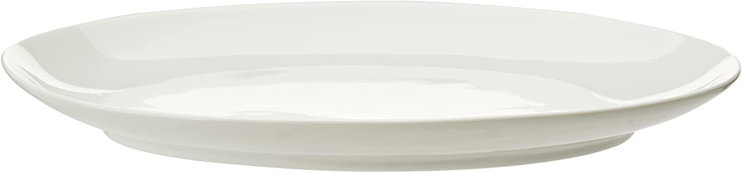 Maxwell & Williams ROUND Platte oval, 25 x 16 cm / White Basics / Servierplatte Bild 1