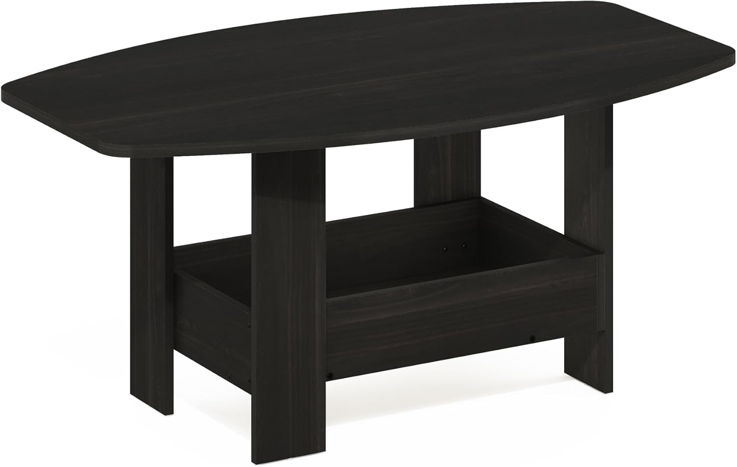 Furinno Schlichtes Design Couchtische, Espresso Bild 1