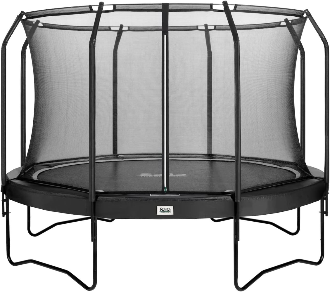 Salta 'Premium Black Edition' Trampolin inkl. Sicherheitsnetz, rund, Stahl schwarz, Ø366x270 cm Bild 1