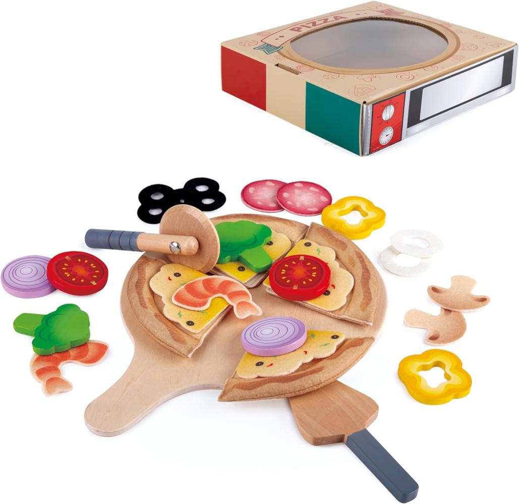 Hape Pizza-Set Bild 1