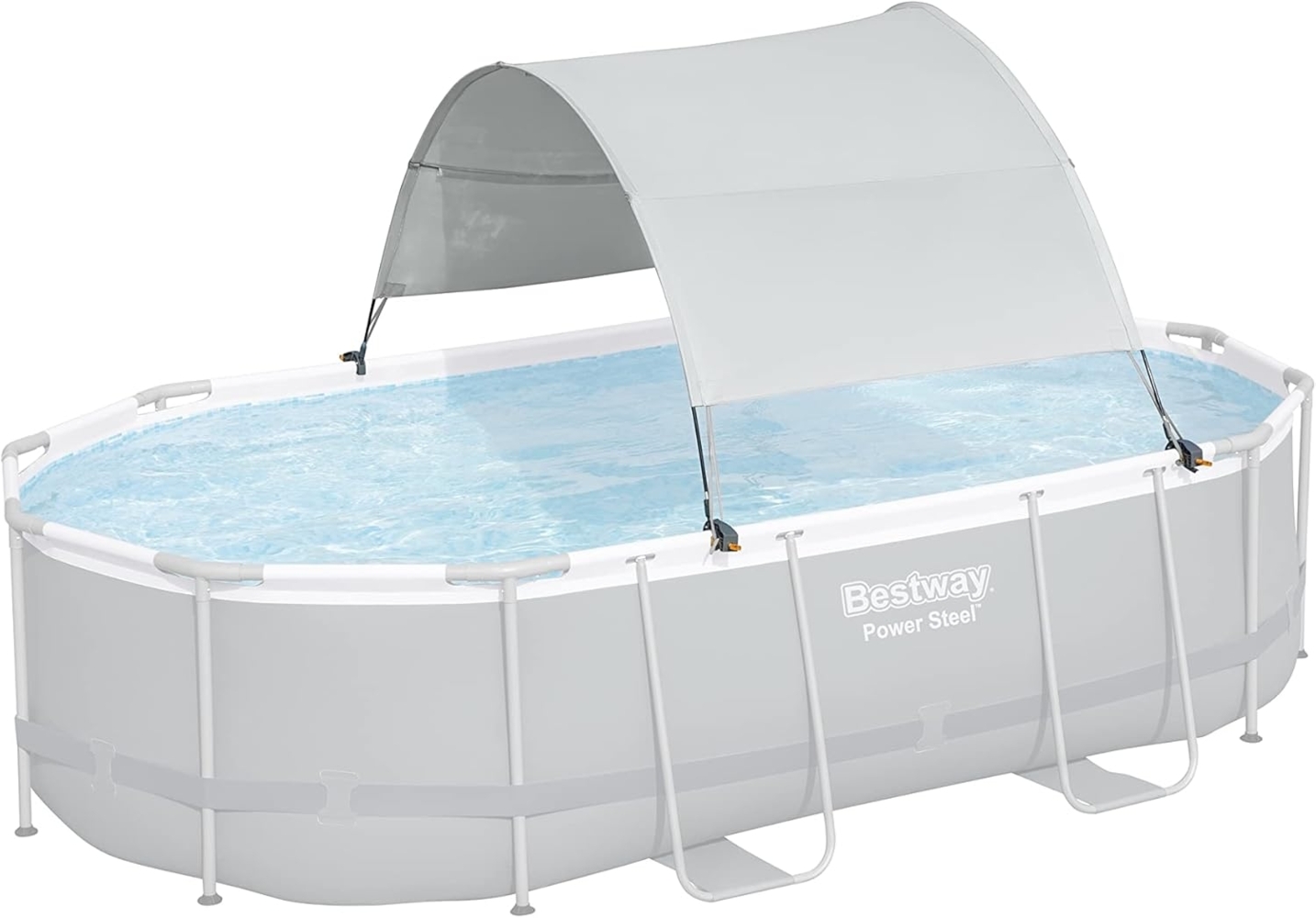 Bestway Sonnendach für Aufstellpools Weiß 93801 Bild 1