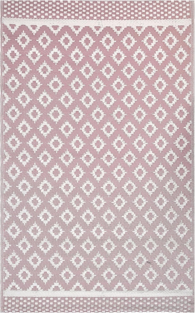 Outdoorteppich THANE Rosa 120 x 180 cm Bild 1