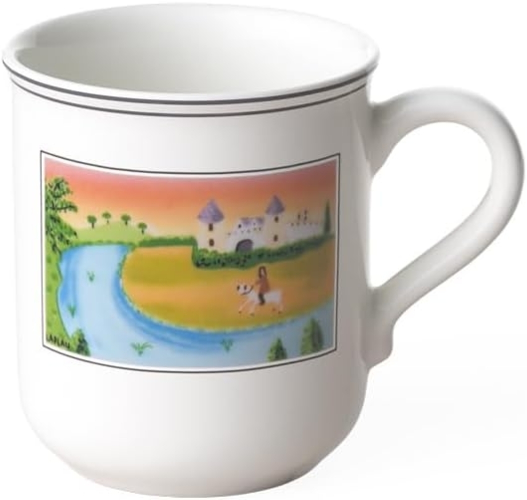 Villeroy & Boch Design Naif Kaffeebecher 300 ml Schloss Bild 1