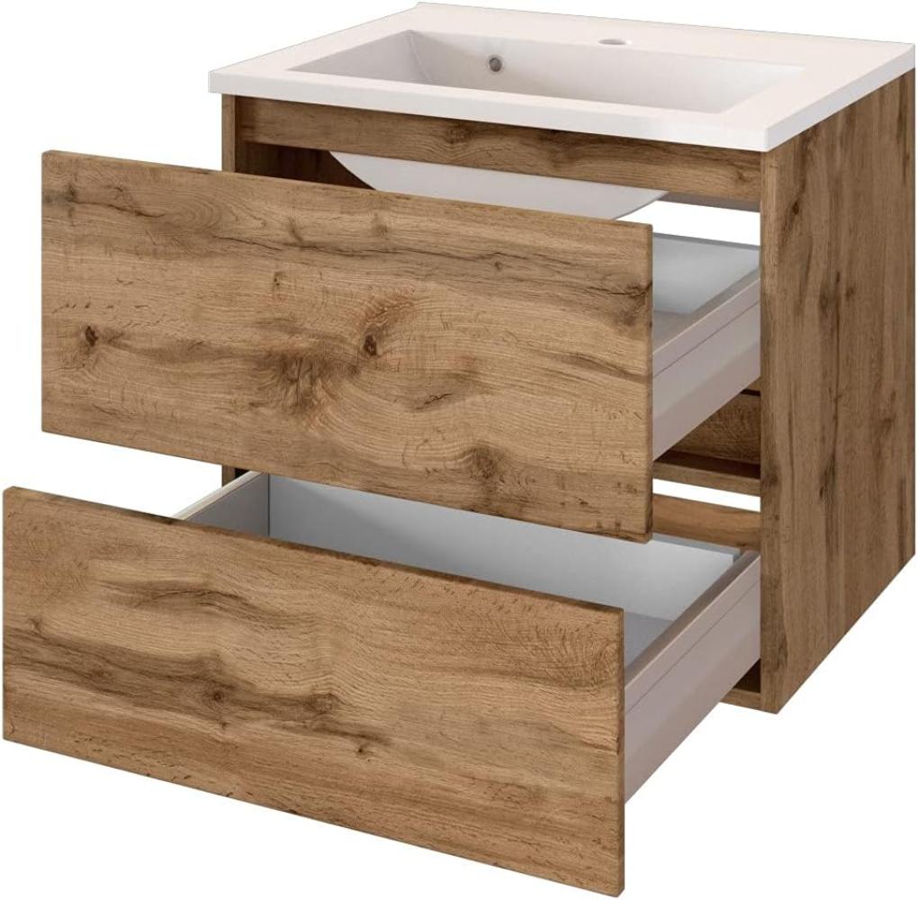 Waschbeckenunterschrank 'Baabe' mit Waschbecken Bild 1