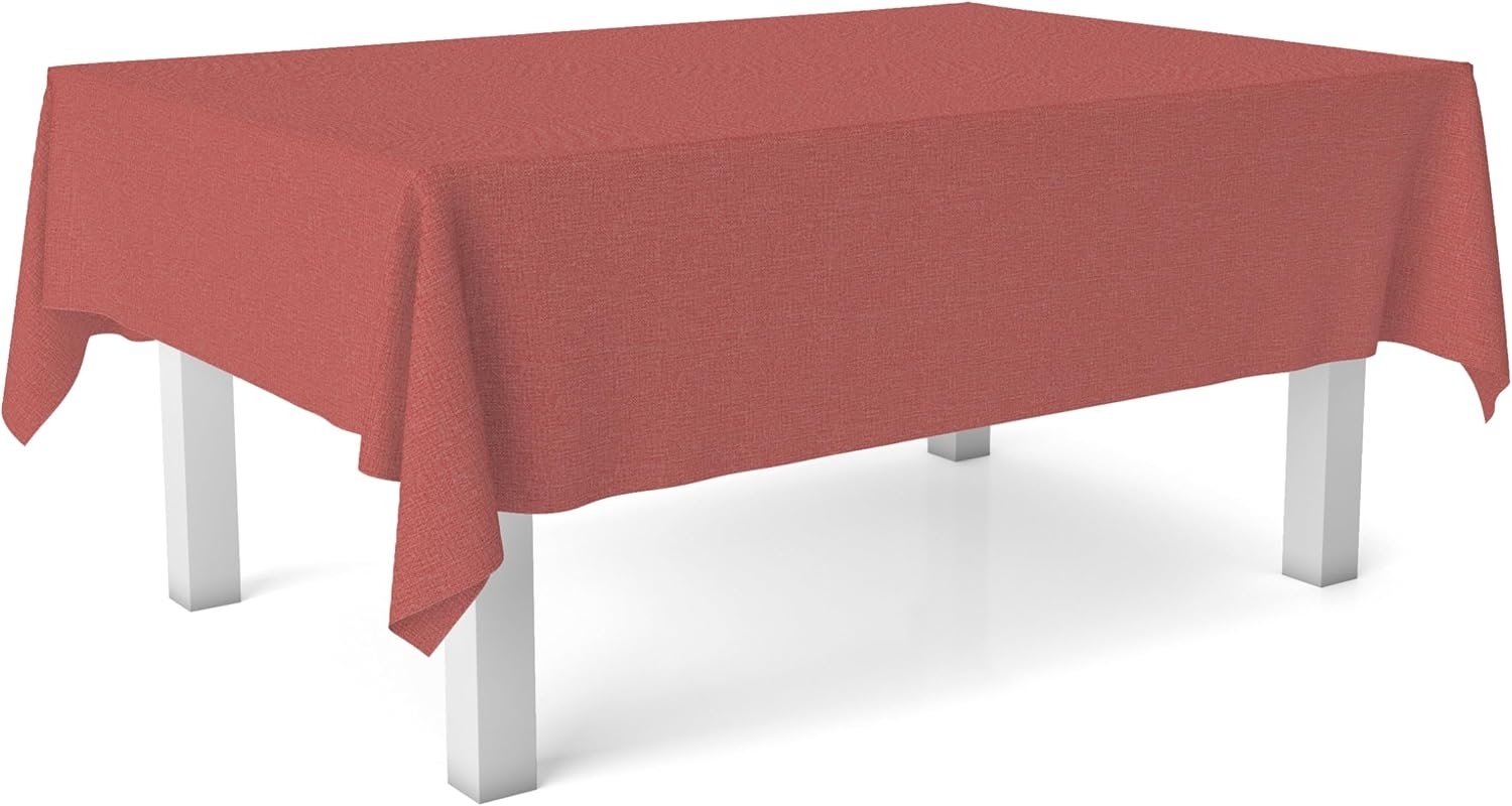 Martina Home Wachstuchtischdecke, TER, Rot, 300x140 cm Bild 1