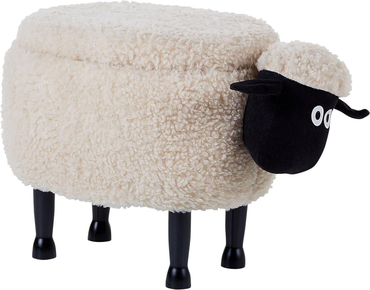 Hocker SHEEP Creme Bild 1