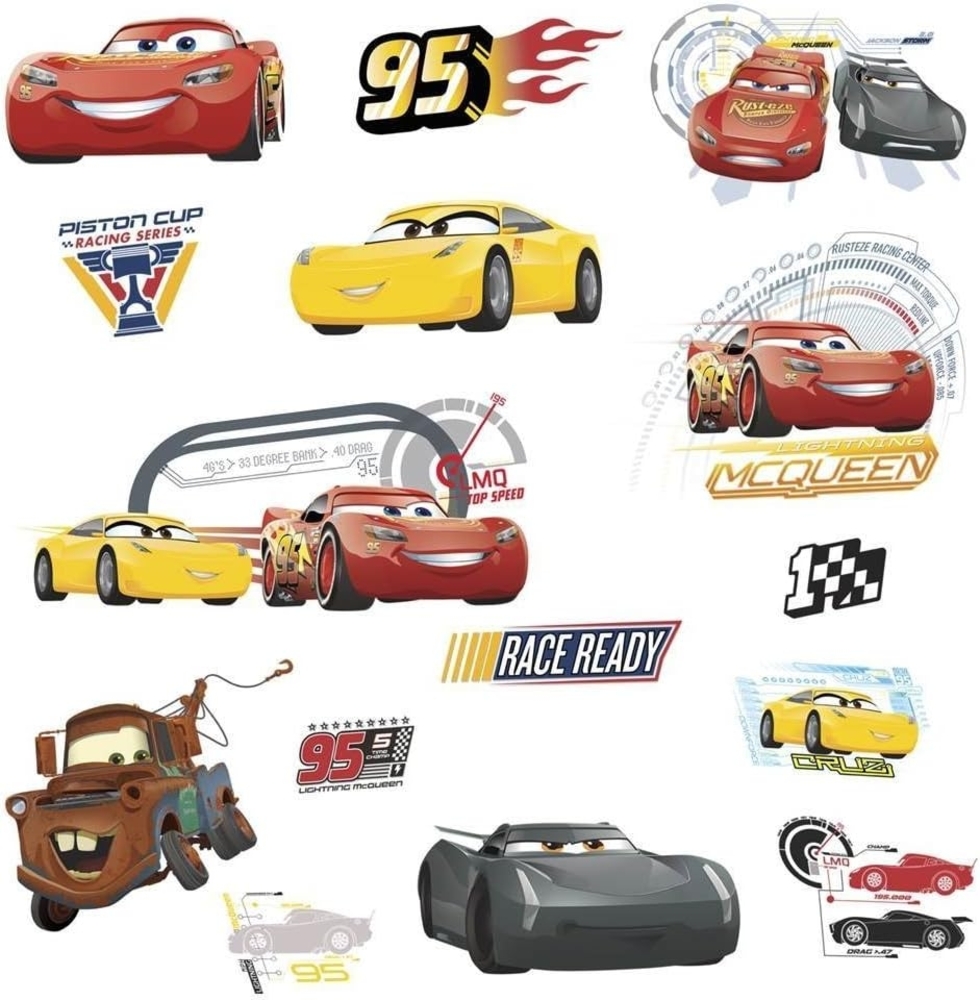 RoomMates® Wandsticker Disney Cars 3 Bild 1