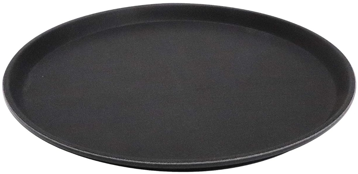 APS Serviertablett Gastro Fiberglas Ø35,5cm schwarz Bild 1