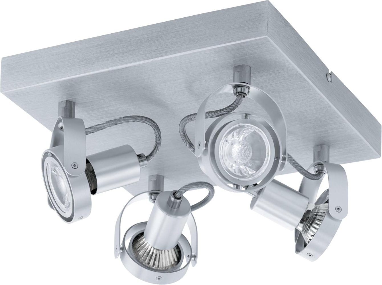 Eglo 94645 Spot LED NOVORIO alu-gebürstet, GU10 max. 4X5W Bild 1