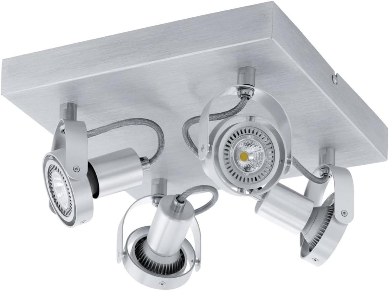 Eglo 94645 Spot LED NOVORIO alu-gebürstet, GU10 max. 4X5W Bild 1