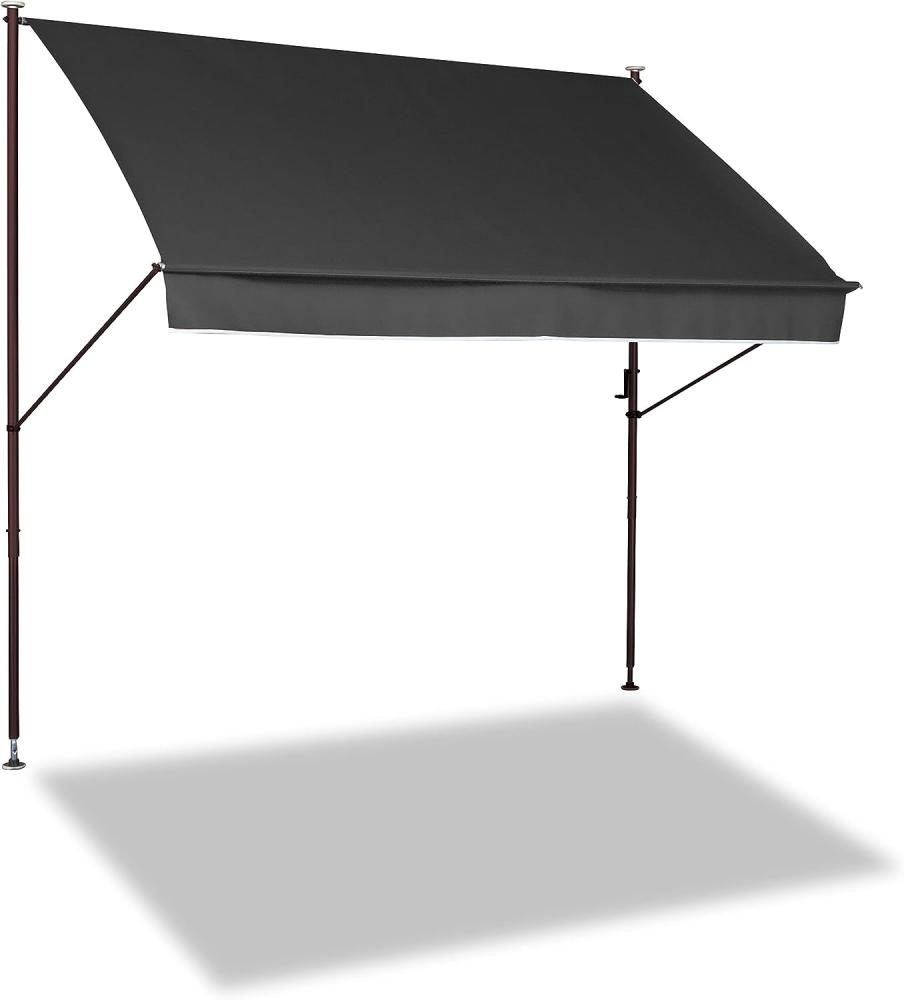 Klemmmarkise Style 150 cm Style anthrazit Bild 1