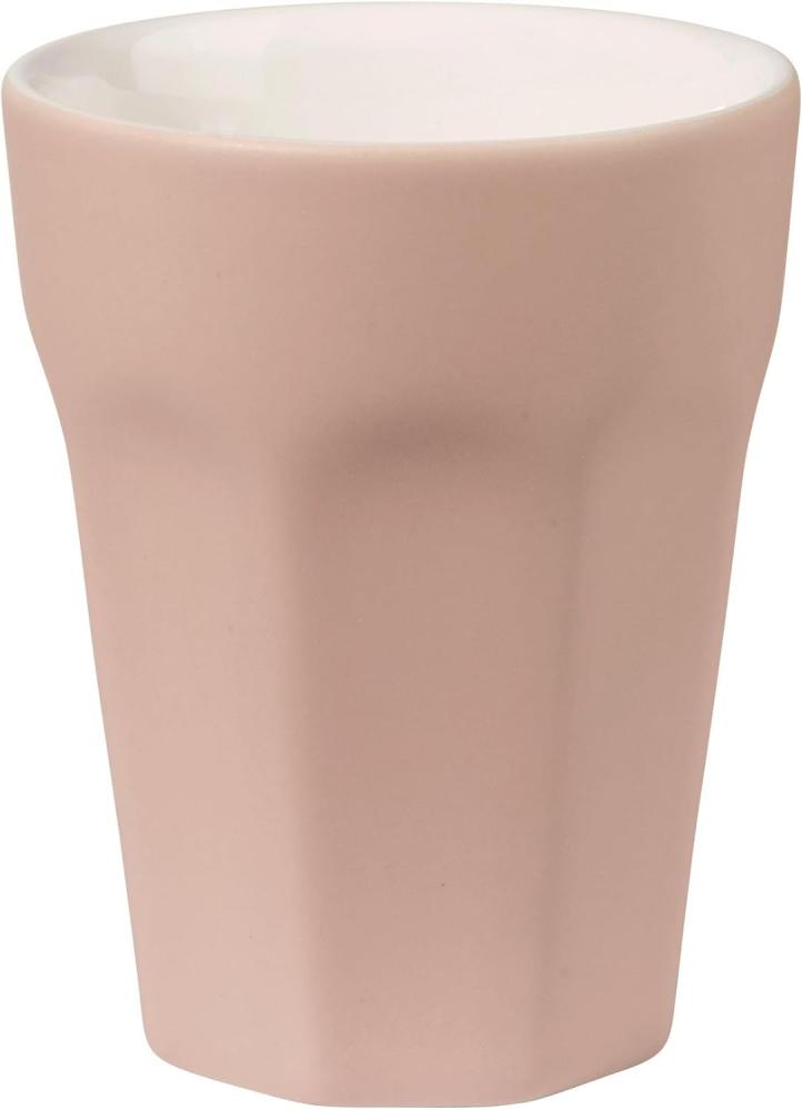 ASA Selection ti amo colore Becher Cappuccino, Cappuccinobecher, Kaffeetasse, Tasse, Steingut, Nude, 250 ml, 5180231 Bild 1