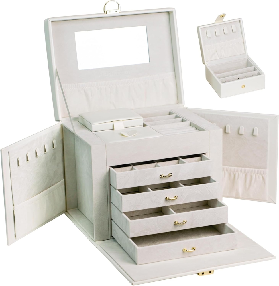 AdelDream Schmuckkasten Fünfstöckiges Schmuckkästchen. Bild 1
