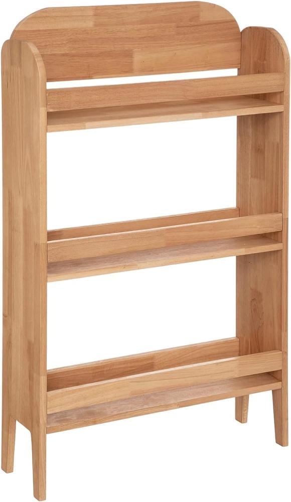 Bücherregal aus Holz, 3 Ablagen, 100 cm Bild 1