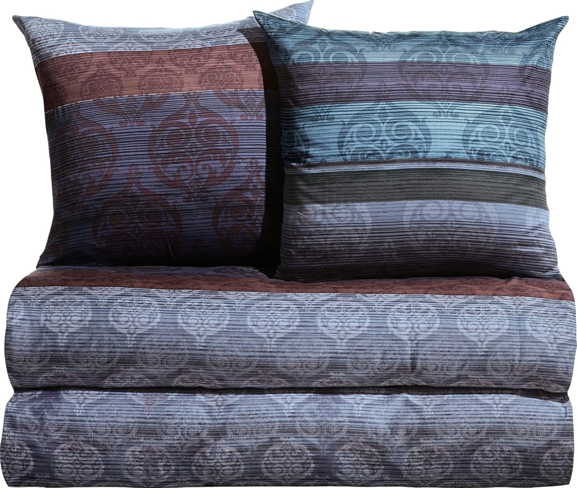 Erwin Müller Bettwäsche Bettwäsche Sparpaket 4-tlg, Mako-Satin, 4 teilig, Streifen Bild 1