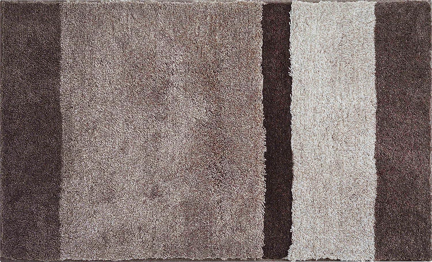 GRUND ROOM Badematte 60 x 100 cm Taupe Bild 1